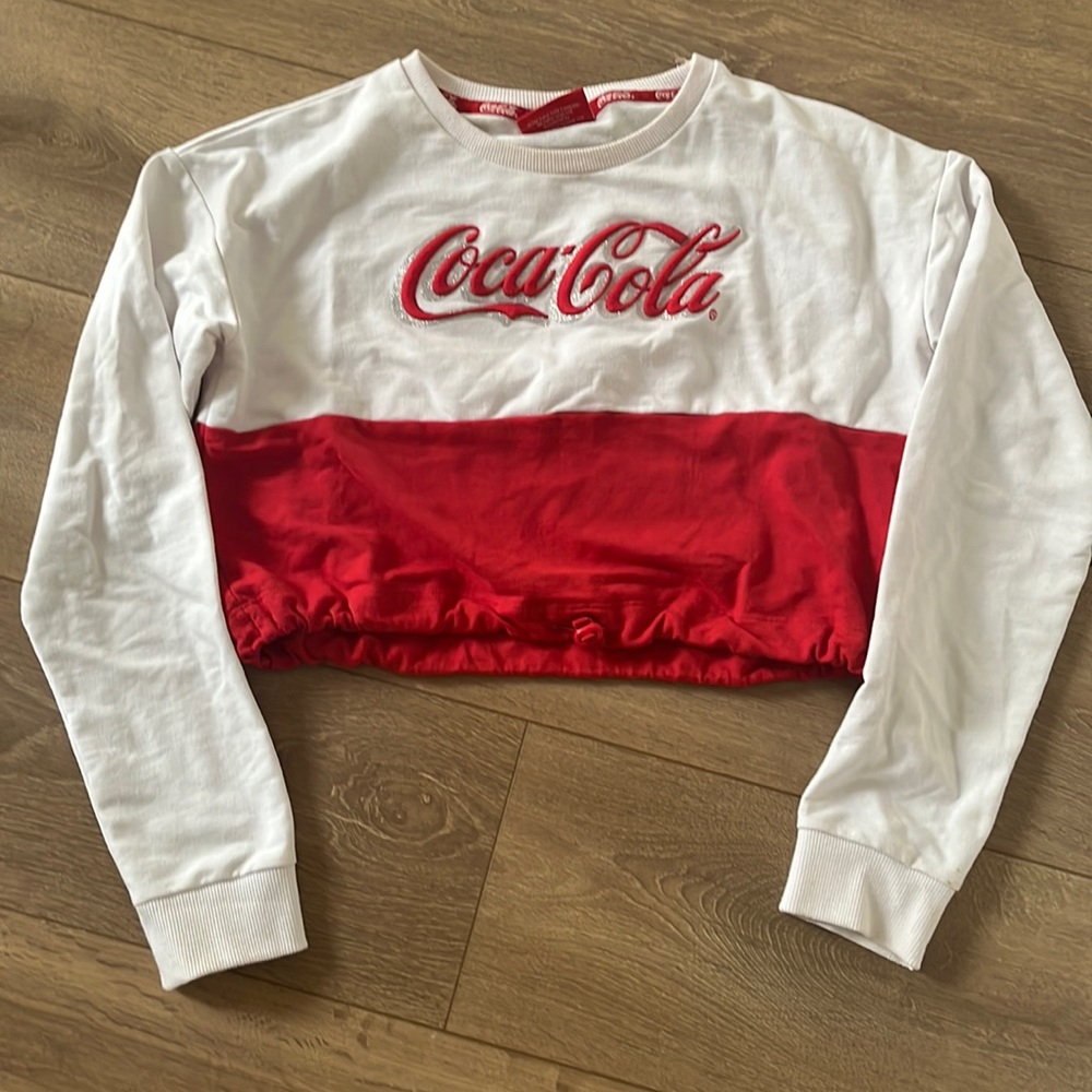 Coca-Cola cropped top 14-15 Youth or XS/S